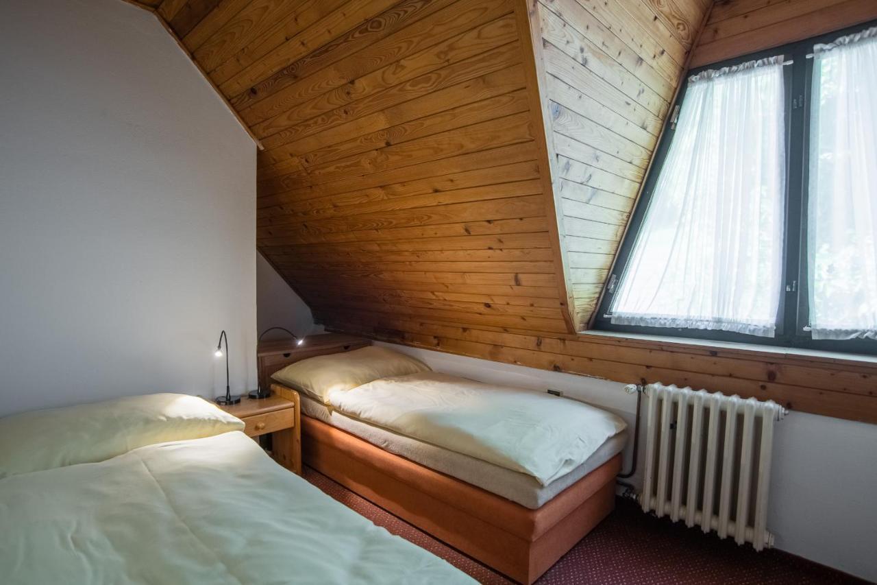 Samostatný mezonetový apartmán s dvěmi ložnicemi a vlastní krytou terasou a sdíleným bazénem Rudník Exterior foto