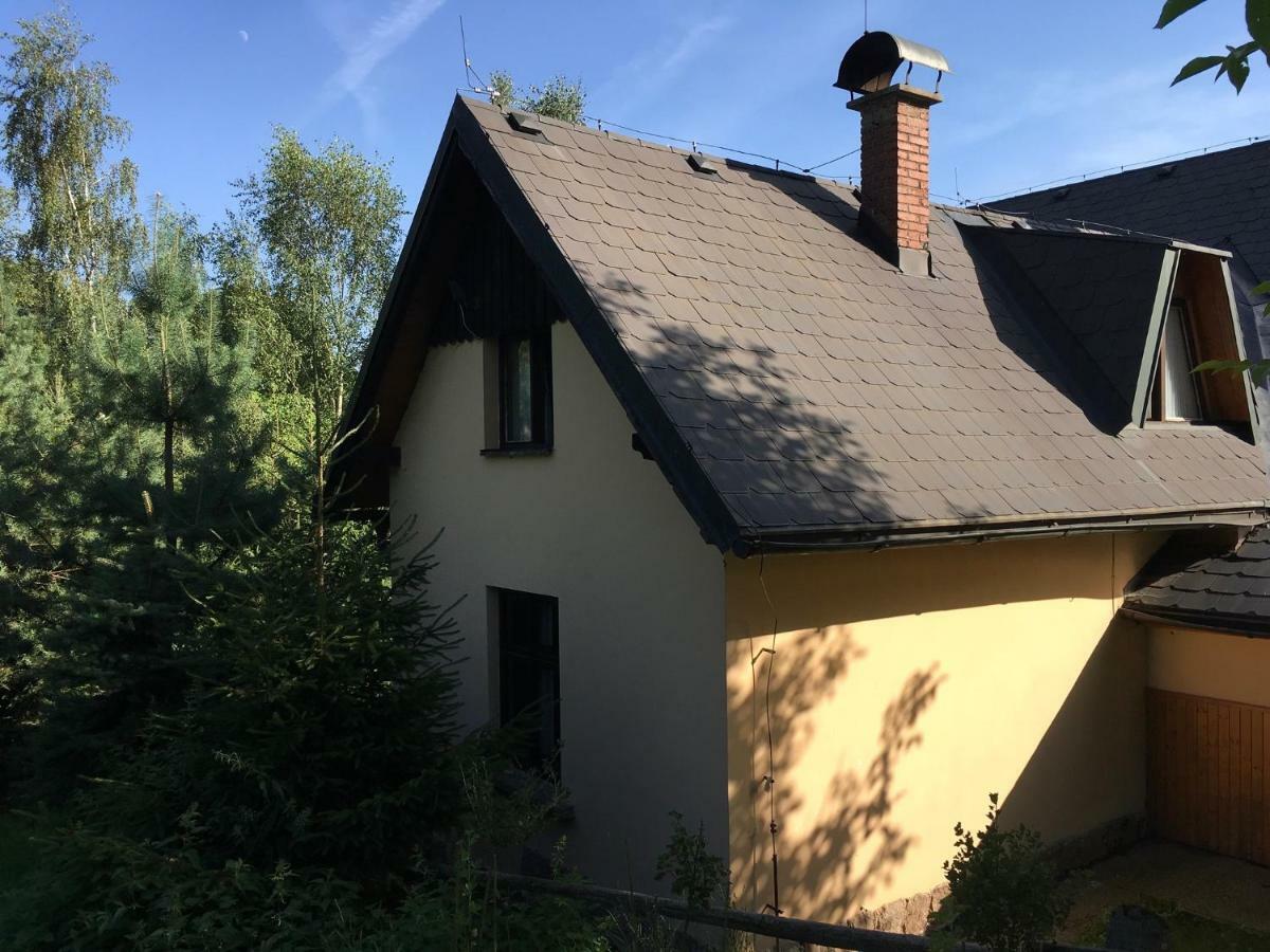 Samostatný mezonetový apartmán s dvěmi ložnicemi a vlastní krytou terasou a sdíleným bazénem Rudník Exterior foto